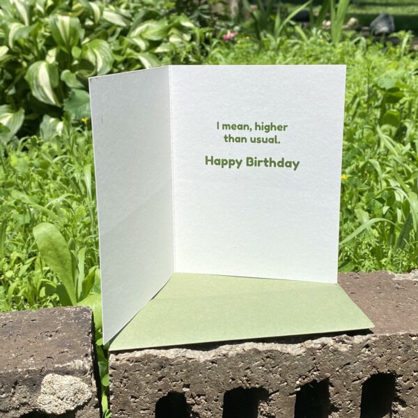 Birthday Hemp Greeting Card - Image 2